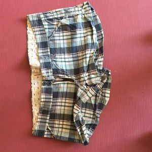 Hollister plaid shirts