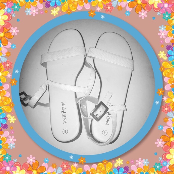 White Sandals
