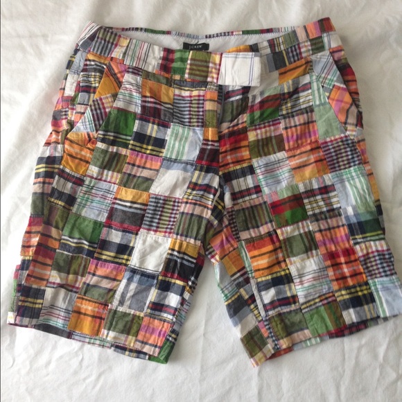 J. Crew Madras shorts