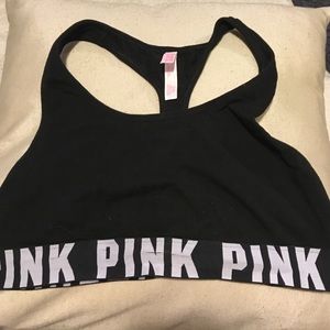Pink! Sports bra