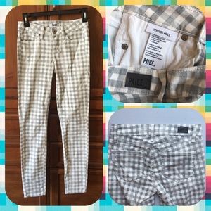 🆕 NWoT Paige Jeans - Skinny & Soft - Grey/White
