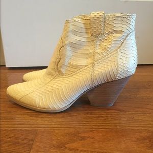 Frye Reina Python Bootie