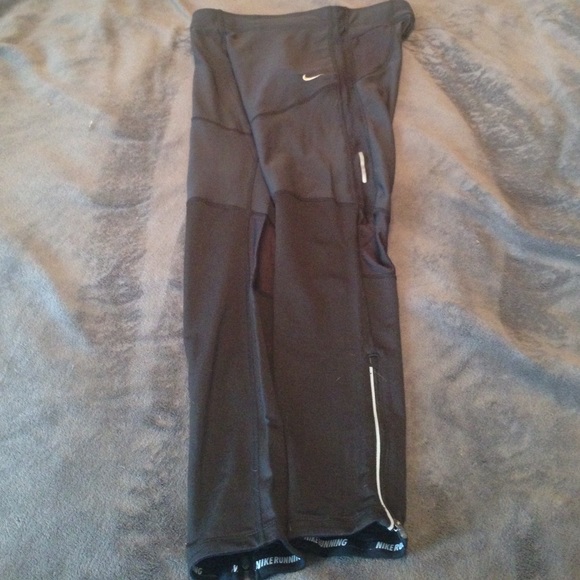 Nike drifit stay warm compression running pants
