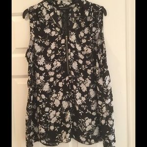 Metaphor Zipper Top