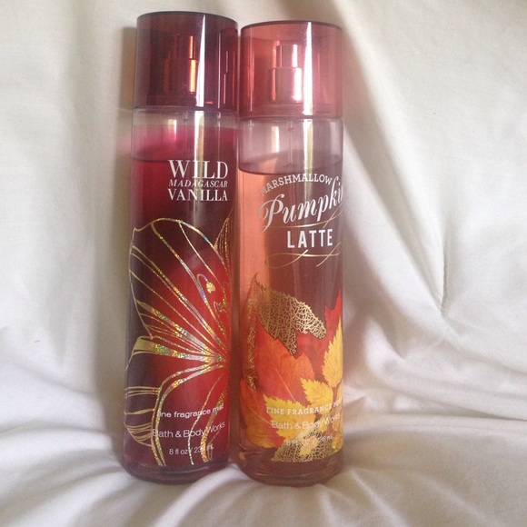 Bath&Body works fall mists