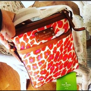 Nwt Kate spade cheetah print purse