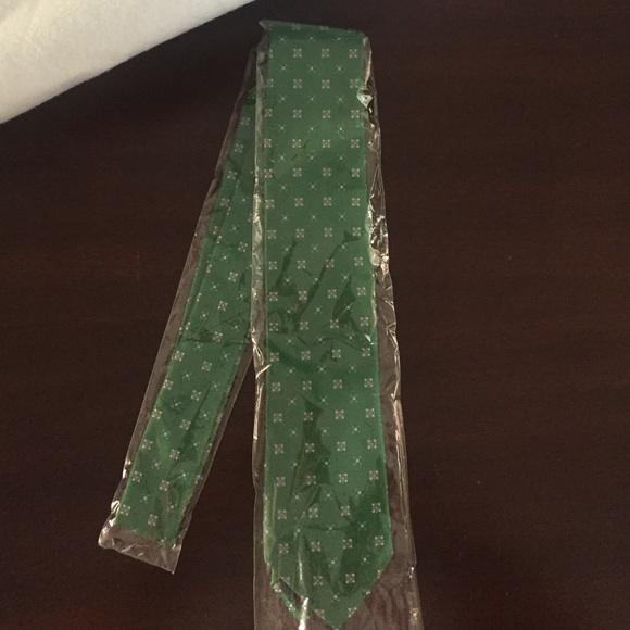 Emerald green men's tie