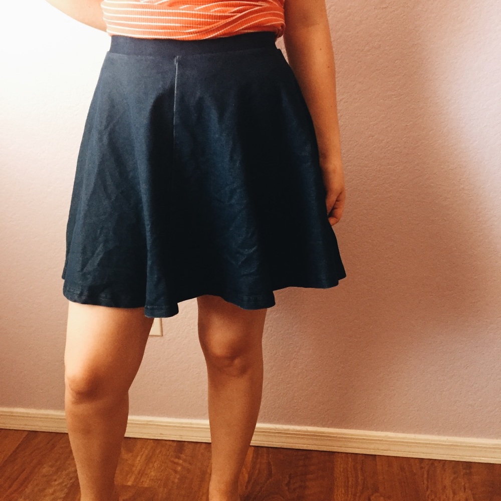 Jean skater skirt!