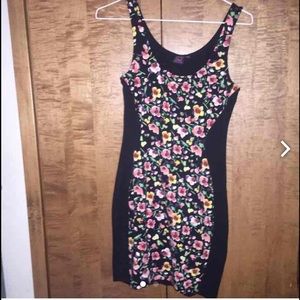 Material girl floral dress