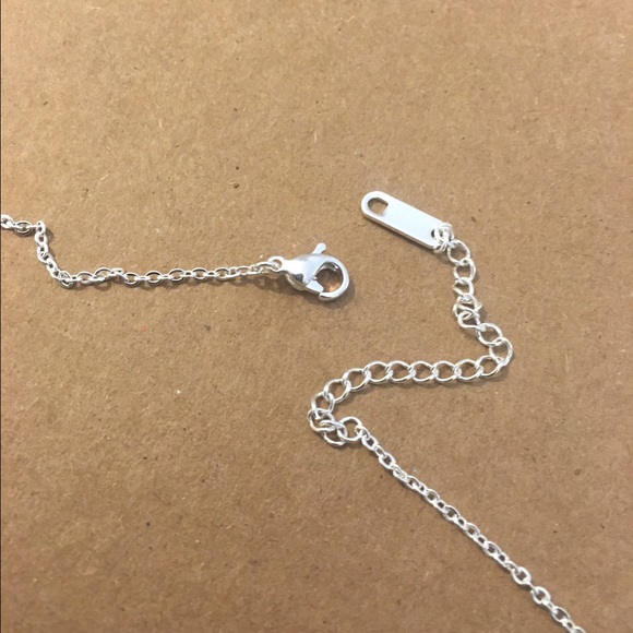 Good luck elephant initial necklace - Picture 2 of 3