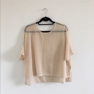 Knit cover up