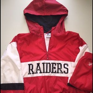 Vintage Raiders Jacket Large Like New