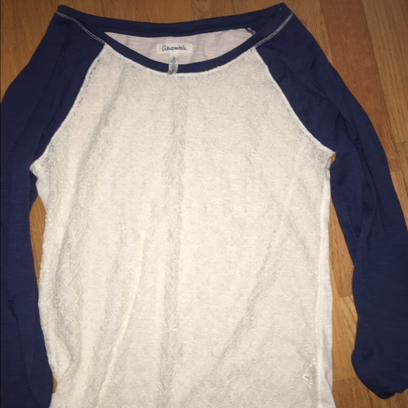 Lace long sleeve top