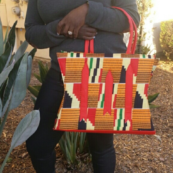 Ankara handmade bag