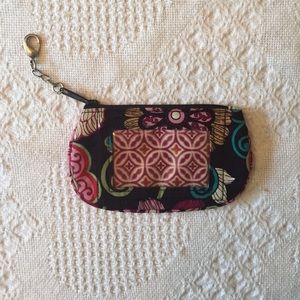 Small Vera Bradley Zip ID Case