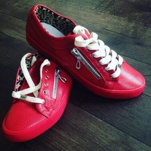 Red Love Sneakers