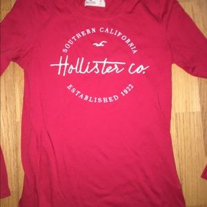 Long sleeve hollister top