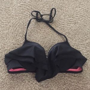 Black bikini top
