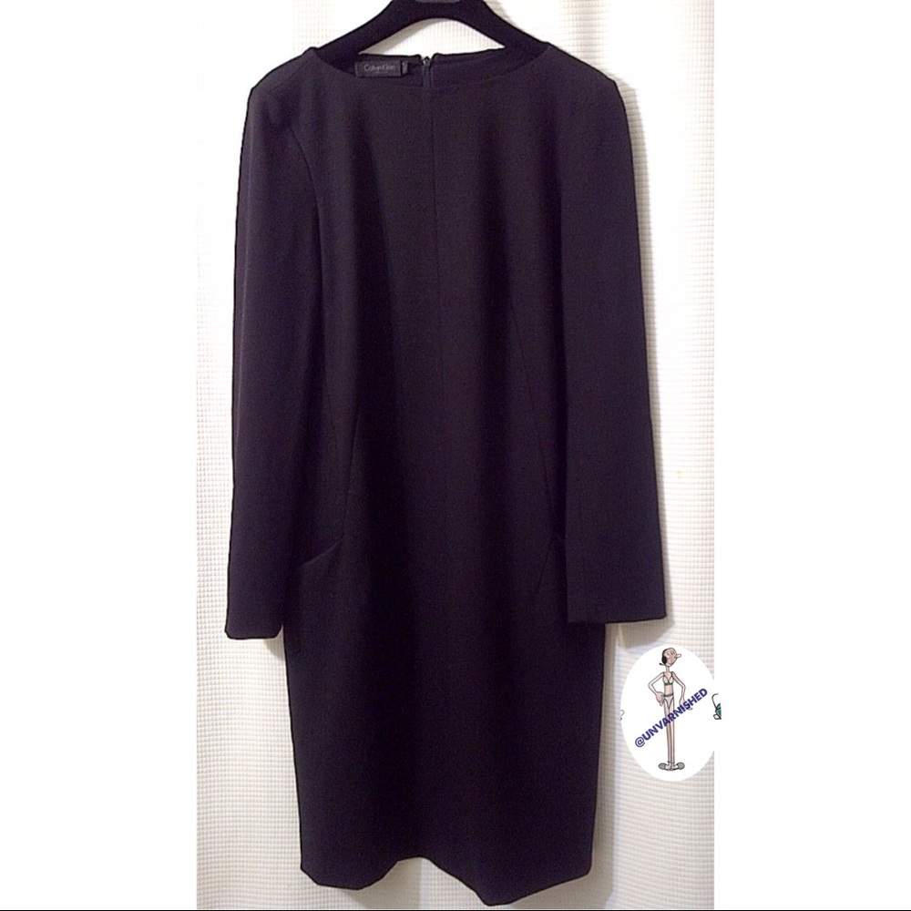 Calvin Klein Collection LBD with Pockets - Picture 2 of 6