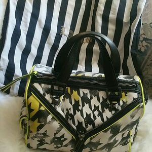 L.A.M.B. houndstooth bag
