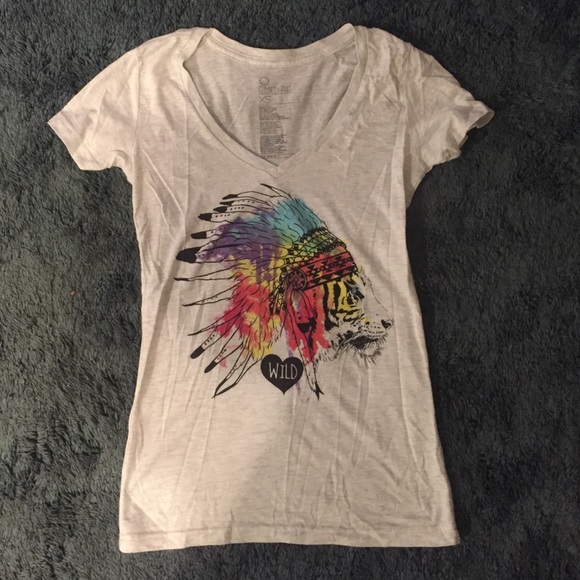 Empyre xs watercolor tiger shirt