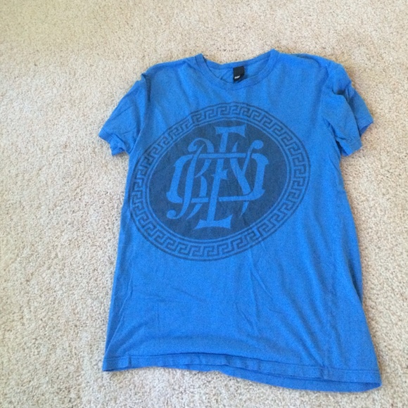 Blue Obey shirt