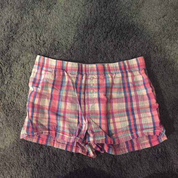 Plaid shorts
