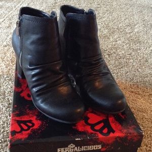 Fergalicious Black Booties