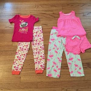 Little Girls Pajamas (Size 5T and 5)