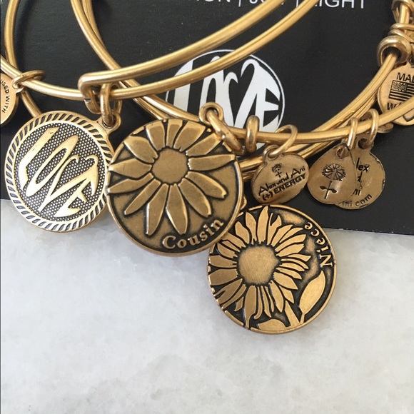 Alex and Ani Open Love bracelet - Picture 2 of 3