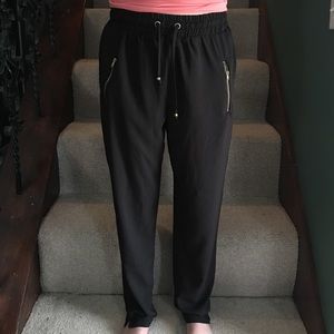 Charlotte Russe dressy/casual/jumpsuit black pants