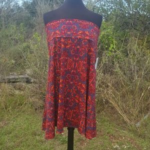 LuLaRoe Azure skirt 3XL NWT