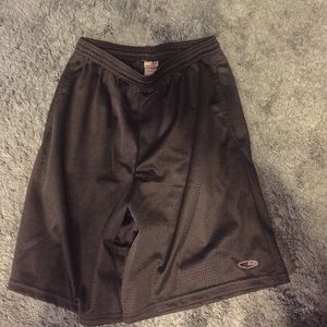 Black champion athletic shorts
