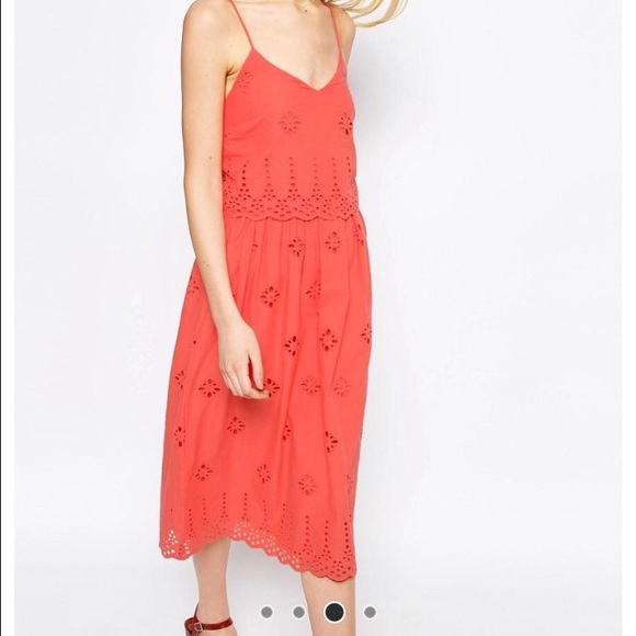 💫ASOS EMBROIDERED STRAPY SUNDRESS💫 - Picture 3 of 4