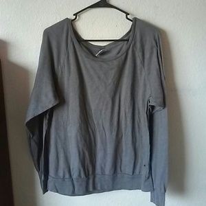 Victoria secret gray long sleeve