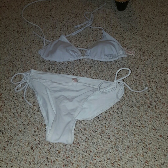 White bikini