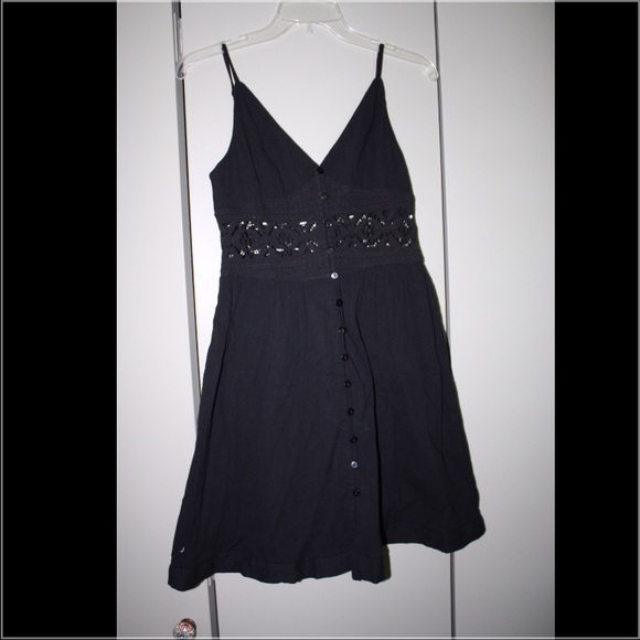 Black TopShop day dress
