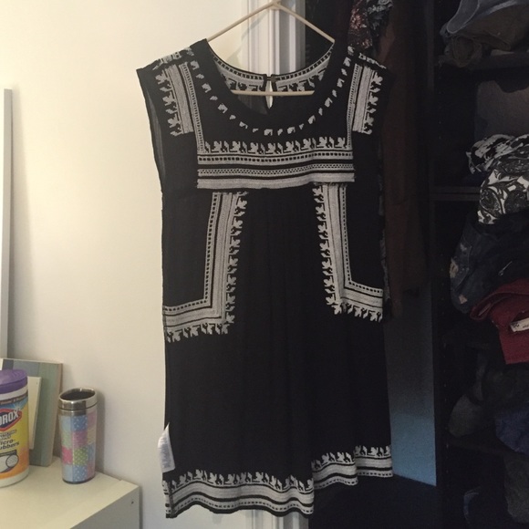 Black t-shirt dress