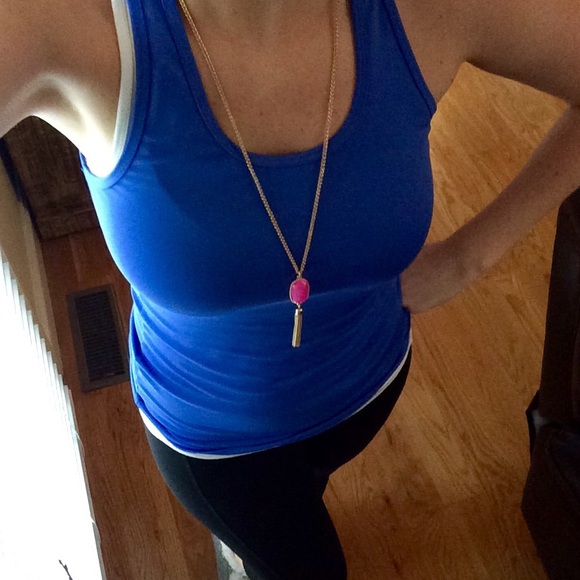 LAST Pink Tassel Necklace Set - Picture 2 of 4