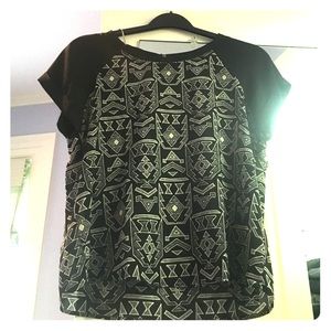 Graphic Blouse