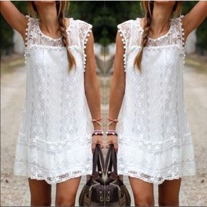 Beautiful lace mini dress