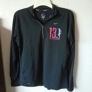 Nike half zip up