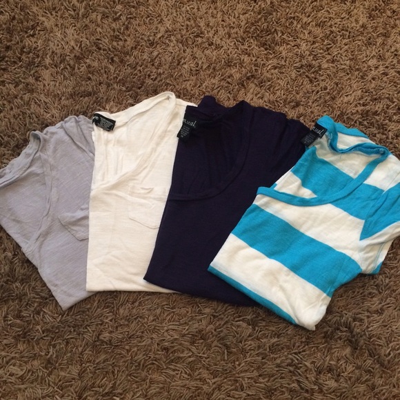4 basic Tees