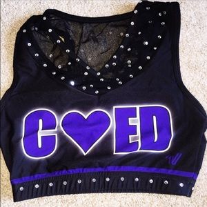 Cheer Extreme Coed Elite sports bra