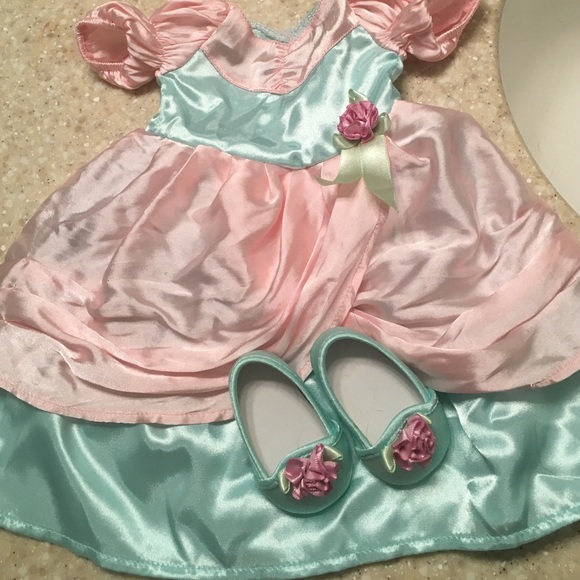 American Girl dress and shoes