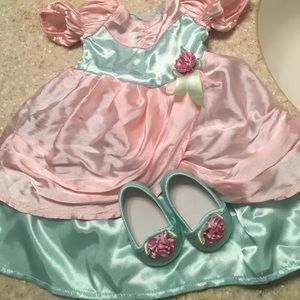 American Girl dress and shoes
