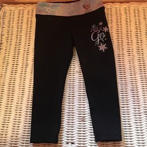 Disney frozen work out pants