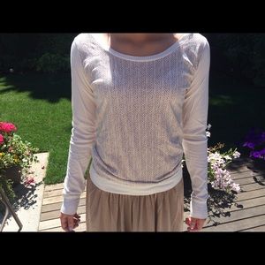 Gef France light sweater NWOT