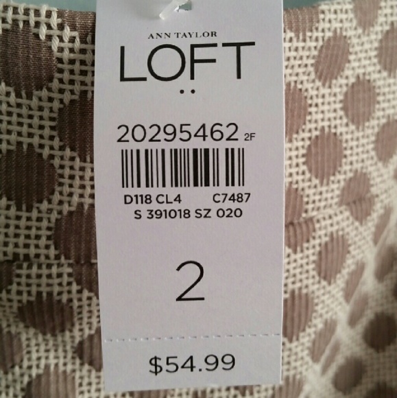 NWT LOFT Vintage Style Skirt - Picture 4 of 4