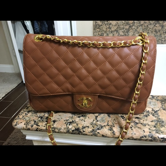 Brown Chanel Shoulder Bag